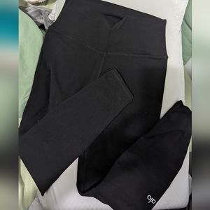 Alo airbrushed leggings, worn once